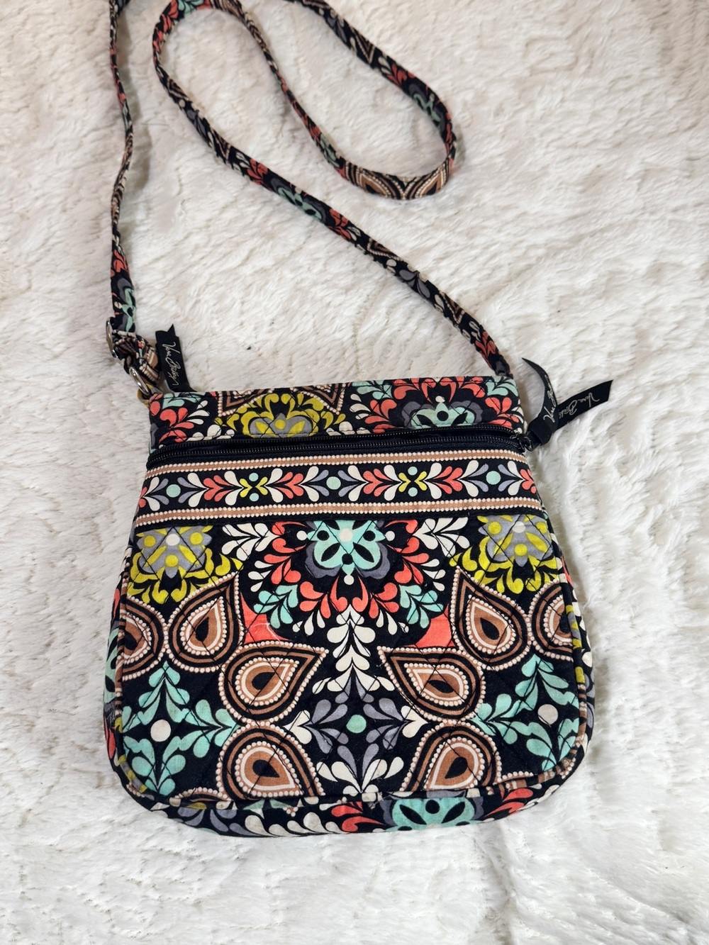 Vera Bradley Sierra Hipster Quilted Crossbody Purse